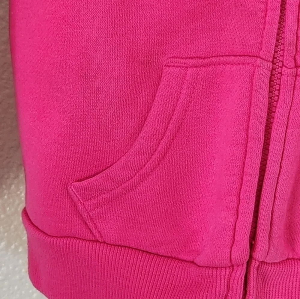 Sonoma Lifestyle Girls Kitty Cat Zip-up‎ Sweatshirt Size 3T Pink